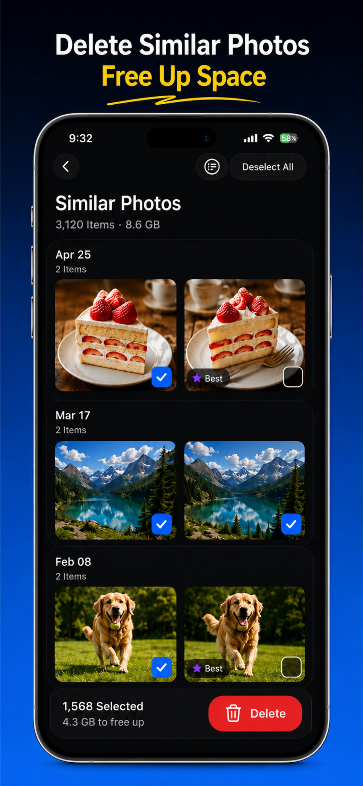 PixCleaner final cleanup screen